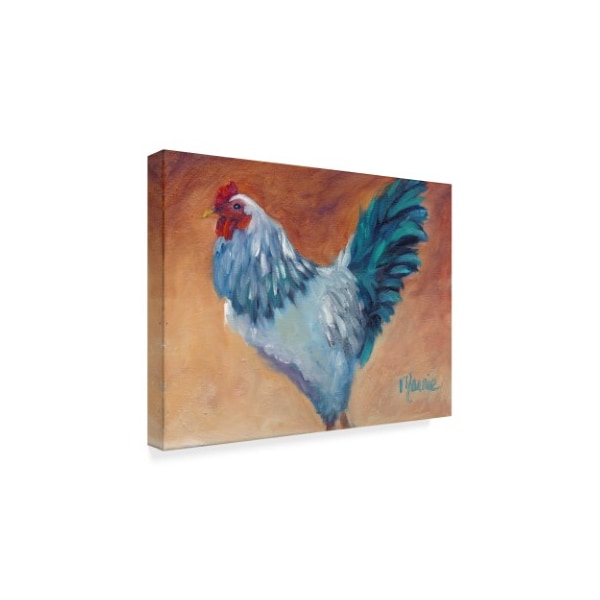 Marnie Bourque 'Some Blue Chick' Canvas Art,35x47